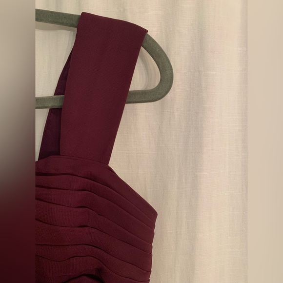 Maroon Empire Dress • PERFECT CONDITION - Picture 6 of 16